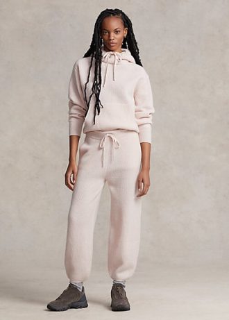 Pink Women’s Ralph Lauren Cashmere Pull-On Pants