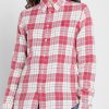Pink Women’s Ralph Lauren Checked Button Down Shirts