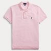 Pink Women’s Ralph Lauren Classic Fit Mesh Polo Shirts