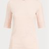 Pink Women’s Ralph Lauren Cotton Boatneck Tops Pink Women’s Ralph Lauren Cotton Boatneck Tops