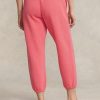 Pink Women’s Ralph Lauren Fleece Athletics   Pants