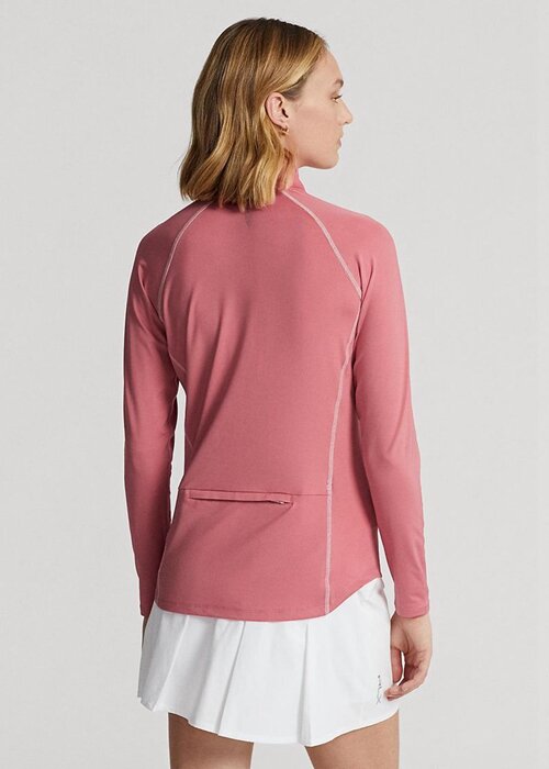 Pink Women’s Ralph Lauren Jersey Quarter-zip Pullover Sweatshirts Pink Women’s Ralph Lauren Jersey Quarter-zip Pullover Sweatshirts