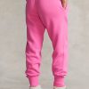 Pink Women’s Ralph Lauren Pink Pony Fleece Sweatpants