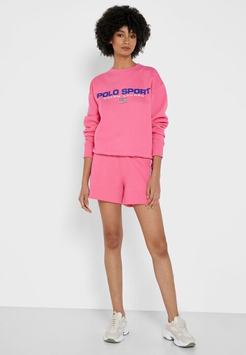 Pink Women’s Ralph Lauren Polo Sweatshirts Pink Women’s Ralph Lauren Polo Sweatshirts