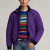 Purple Men’s Ralph Lauren Raglan-Sleeve Jackets Purple Men’s Ralph Lauren Raglan-Sleeve Jackets