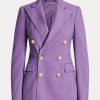 Purple Women’s Ralph Lauren Camden Cashmere Jackets