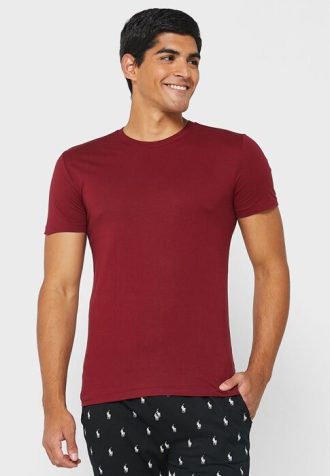 Red Men’s Ralph Lauren 3 Pack Assorted Crew Neck T Shirts