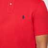 Red Men’s Ralph Lauren Basic Mesh Polo Shirts