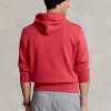 Red Men’s Ralph Lauren Double-knit Hoodie Red Men’s Ralph Lauren Double-knit Hoodie