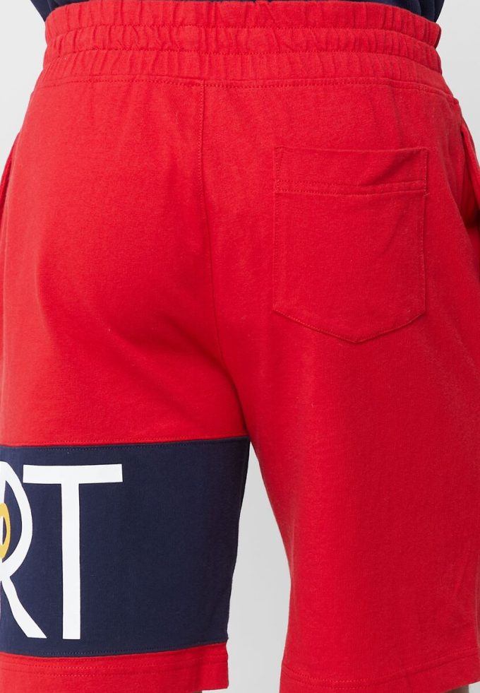 Red Men’s Ralph Lauren Logo Shorts Red Men’s Ralph Lauren Logo Shorts