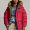 Red Men’s Ralph Lauren Reversible Down Parka  Jackets