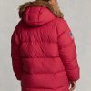 Red Men’s Ralph Lauren Reversible Down Parka  Jackets