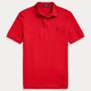 Red Men’s Ralph Lauren The Iconic Mesh Polo Shirts