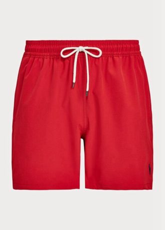 Red Men’s Ralph Lauren Traveller Swimming Trunk  Shorts