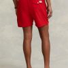 Red Men’s Ralph Lauren Traveller Swimming Trunk Shorts Red Men’s Ralph Lauren Traveller Swimming Trunk Shorts