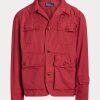 Red Men’s Ralph Lauren Twill Wading Jackets