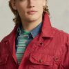 Red Men’s Ralph Lauren Twill Wading Jackets