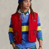Red Men’s Ralph Lauren Water-Repellent Utility Vest
