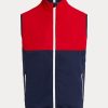 Red / Navy Men’s Ralph Lauren Water-Repellent Packable Vest