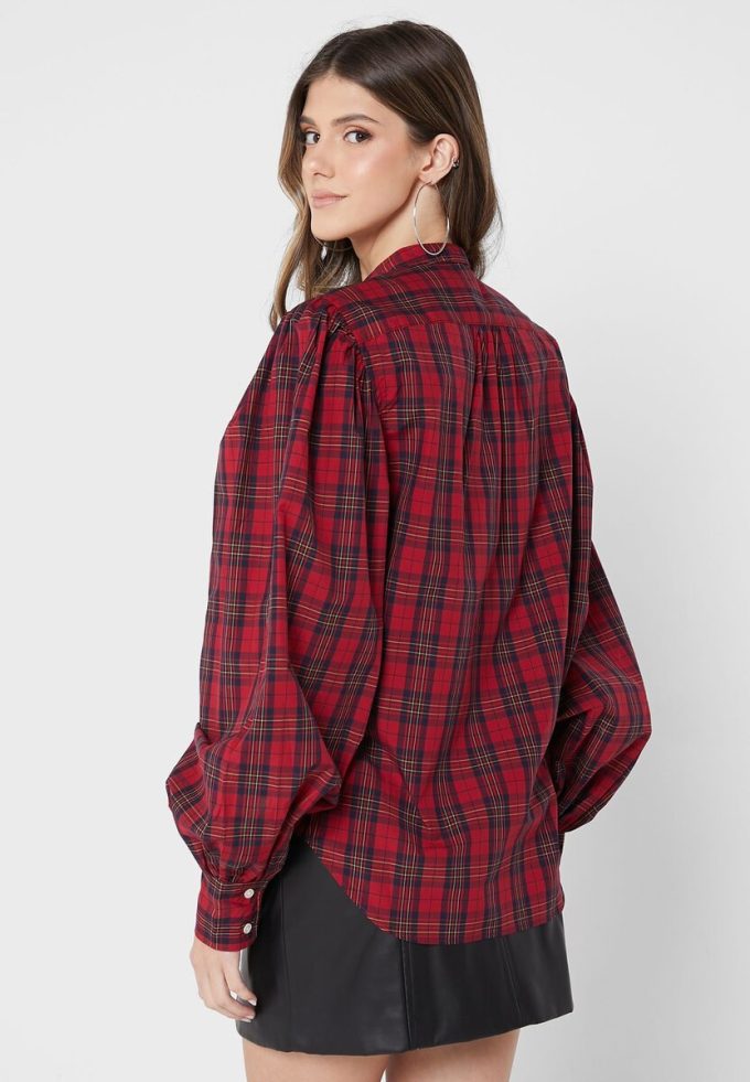 Red Women’s Ralph Lauren Button Down Tops