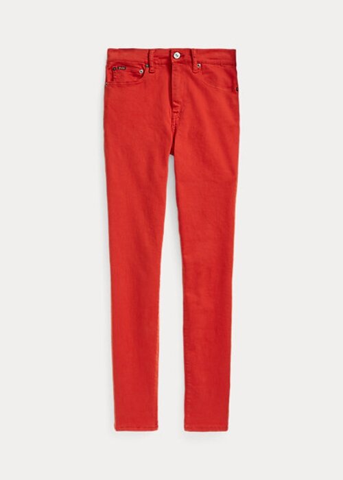 Red Women’s Ralph Lauren Tompkins High-Rise Skinny Jeans Red Women’s Ralph Lauren Tompkins High-Rise Skinny Jeans