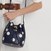 Refined Navy/Vanilla Women’s Ralph Lauren Polka-Dot Medium Andie Handbag