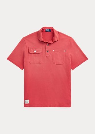 Rose Men’s Ralph Lauren Classic Fit Mesh Pocket Polo Shirts
