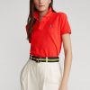 Rose Women’s Ralph Lauren Classic Fit Mesh Polo Shirts