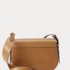 Tan Women’s Ralph Lauren Polo ID Calfskin Saddle Bags Tan Women’s Ralph Lauren Polo ID Calfskin Saddle Bags