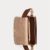 Tan Women’s Ralph Lauren Polo ID Calfskin Saddle Bags Tan Women’s Ralph Lauren Polo ID Calfskin Saddle Bags