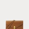 Tan Women’s Ralph Lauren Polo ID Leather Chain Wallets Tan Women’s Ralph Lauren Polo ID Leather Chain Wallets