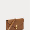 Tan Women’s Ralph Lauren Polo ID Leather Chain Wallets Tan Women’s Ralph Lauren Polo ID Leather Chain Wallets
