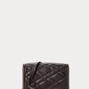 Tobacco Women’s Ralph Lauren Polo ID Quilted Chain Wallets