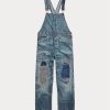 Wash Women’s Ralph Lauren Repaired Denim Overall Dress Wash Women’s Ralph Lauren Repaired Denim Overall Dress