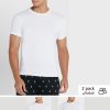 White Men’s Ralph Lauren 2 Pack Essential Crew Neck T Shirts