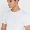 White Men’s Ralph Lauren 2 Pack Essential Crew Neck T Shirts