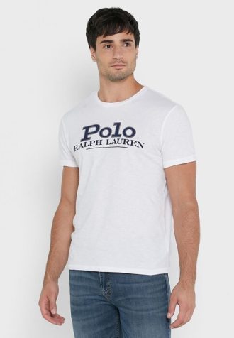 White Men’s Ralph Lauren Chest Logo T Shirts