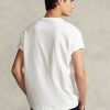 White Men’s Ralph Lauren Classic Fit Heavyweight Jersey T Shirts White Men’s Ralph Lauren Classic Fit Heavyweight Jersey T Shirts