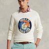 White Men’s Ralph Lauren Cotton-linen Graphic Jumper Sweaters White Men’s Ralph Lauren Cotton-linen Graphic Jumper Sweaters