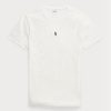 White Men’s Ralph Lauren Custom Slim Fit Crewneck T Shirts White Men’s Ralph Lauren Custom Slim Fit Crewneck T Shirts