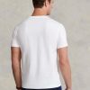 White Men’s Ralph Lauren Custom Slim Fit Crewneck T Shirts White Men’s Ralph Lauren Custom Slim Fit Crewneck T Shirts