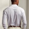 White Men’s Ralph Lauren Custom Slim Fit Pique Polo Shirts White Men’s Ralph Lauren Custom Slim Fit Pique Polo Shirts