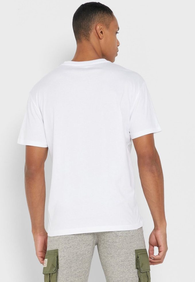 White Men’s Ralph Lauren Essential Crew Neck T Shirts White Men’s Ralph Lauren Essential Crew Neck T Shirts