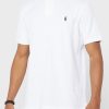 White Men’s Ralph Lauren Essential Polo Shirts