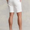 White Men’s Ralph Lauren Stretch Slim Fit Chino  Shorts