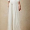 White Women’s Ralph Lauren Elaine Silk Shantung Wide-leg Pants White Women’s Ralph Lauren Elaine Silk Shantung Wide-leg Pants