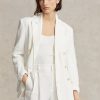 White Women’s Ralph Lauren Linen   Blazers