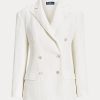 White Women’s Ralph Lauren Linen   Blazers