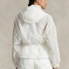 White Women’s Ralph Lauren Packable Translucent Ripstop  Windbreaker