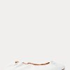 White Women’s Ralph Lauren The Pony Ballet Flat Shoes